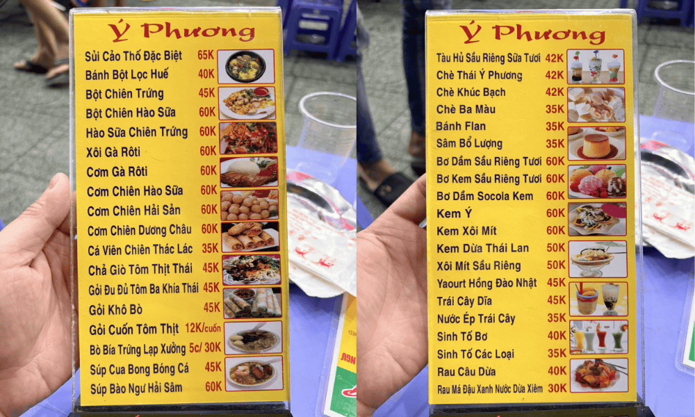 Chè Ý Phương quận 10