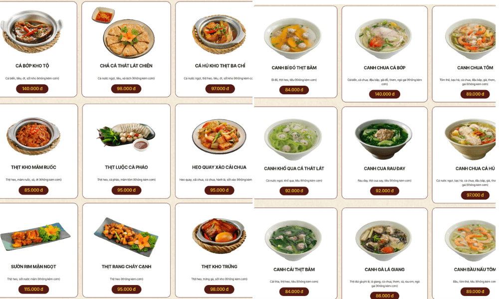 Cơm niêu Thiên Lý