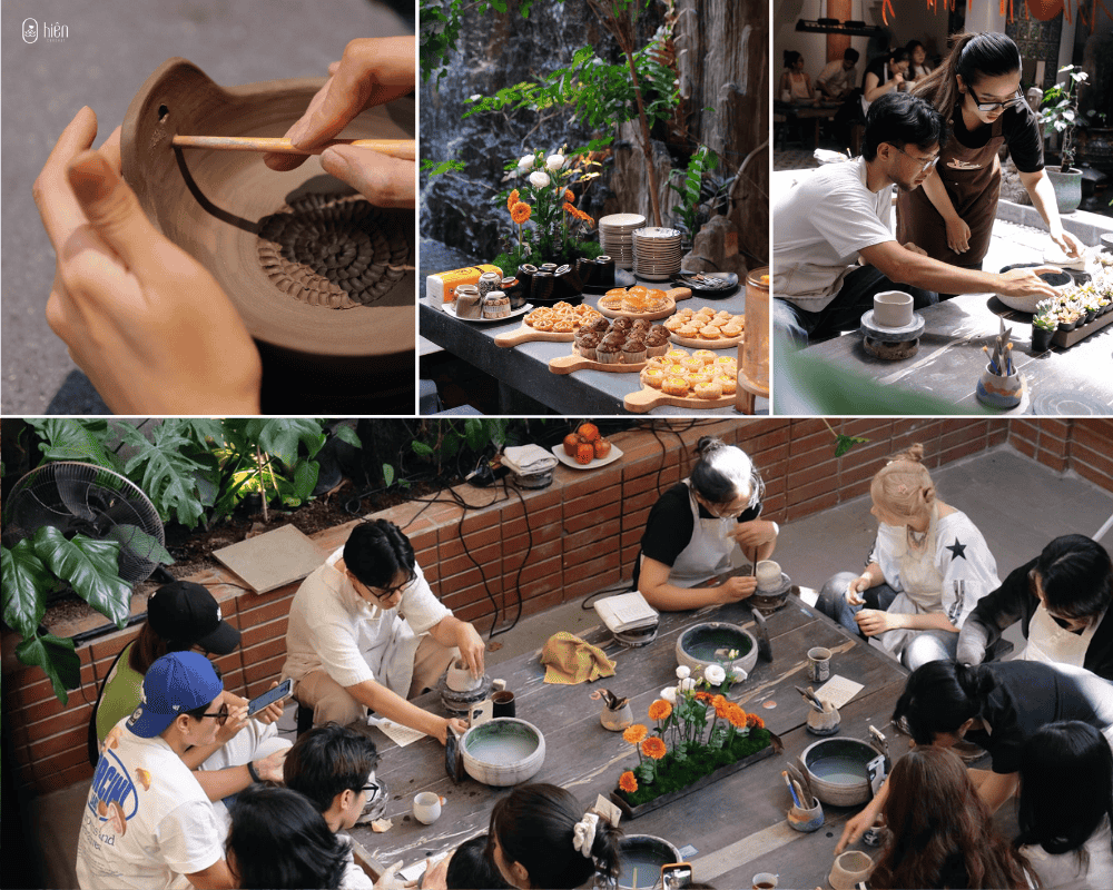 Hiên Concept – Workshop làm gốm ở Tân Bình