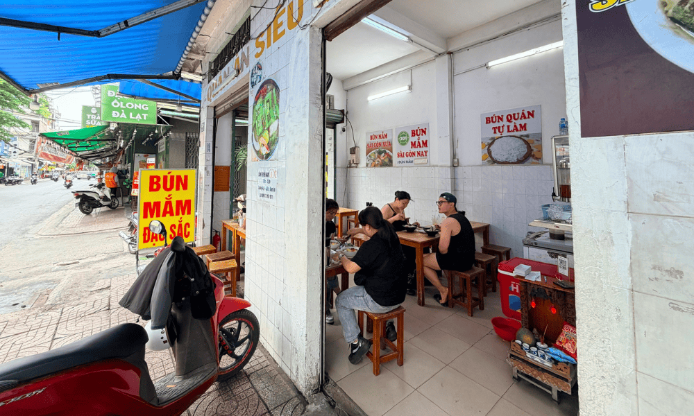 Bún mắm Đồng Đen – tạm ổn, chưa nổi bật