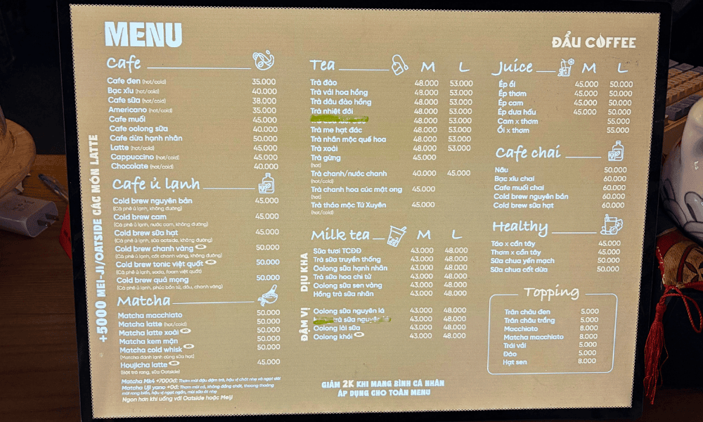 Đẩu Home Cafe Bình Lợi không gian mở, view sông, mở 24/7