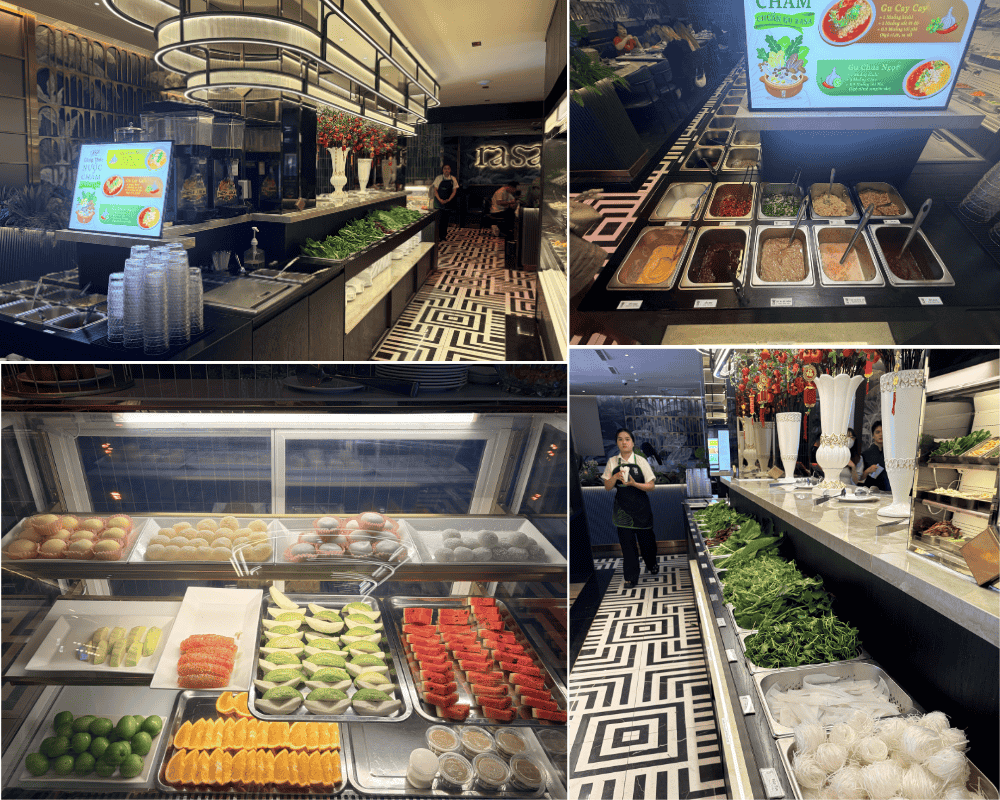 RASA – Buffet Lẩu Rau Nấm giá mềm, ăn healthy giữa Sài Gòn