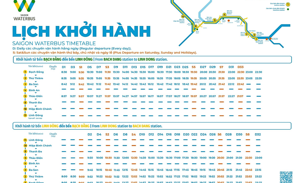 Water Bus Sài Gòn – Trải nghiệm ngắm thành phố từ sông